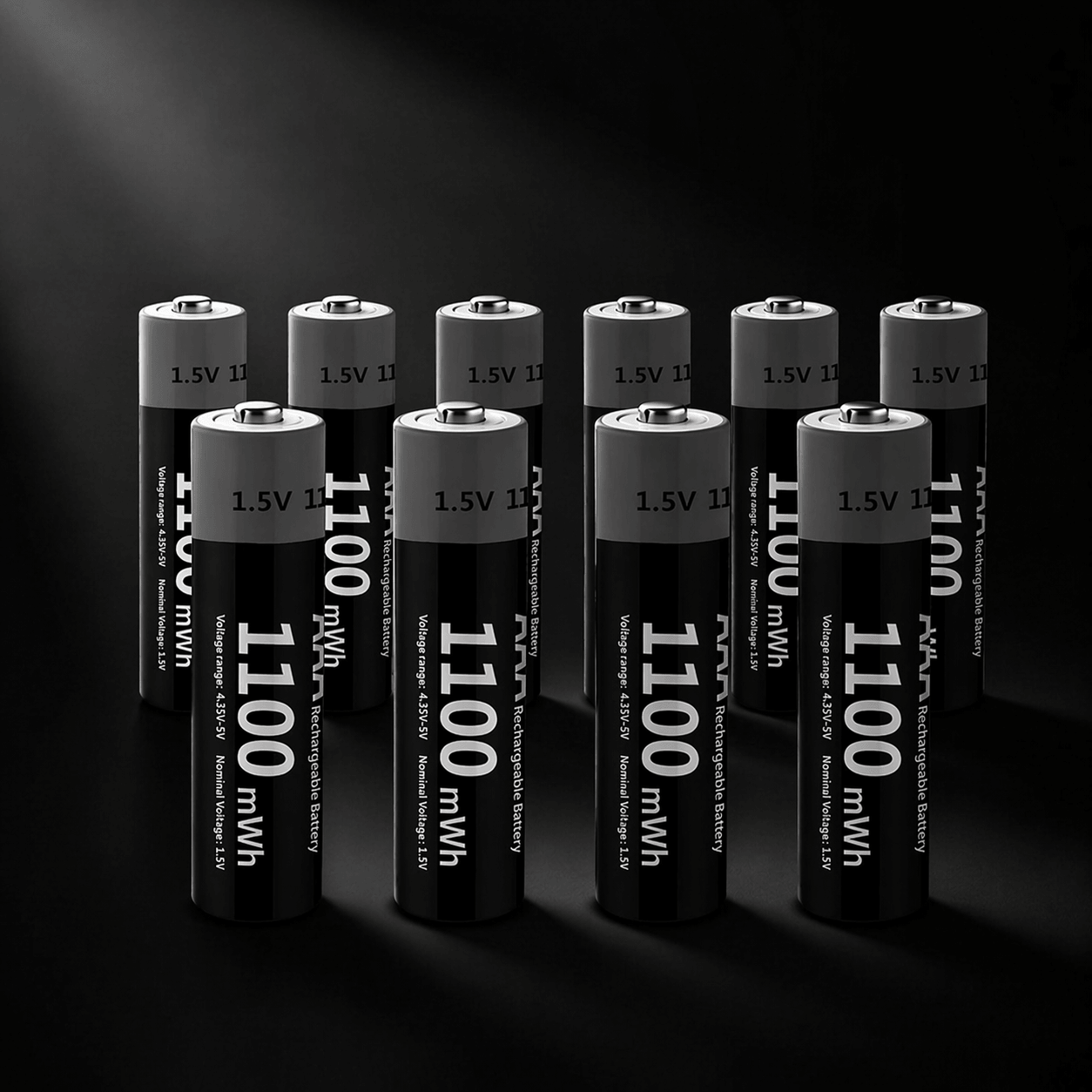 Piles Rechargeables USB-C AA / AAA 1.5V — 1000 Cycles