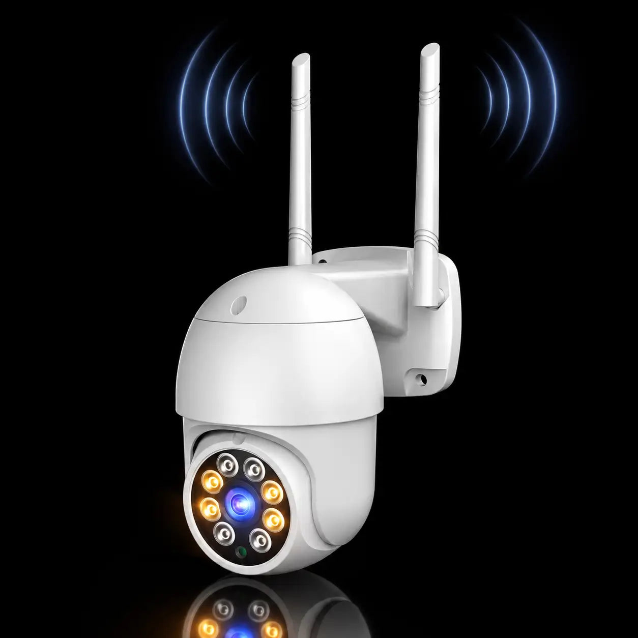 Caméra de surveillance extérieure PTZ WiFi 360° SilverProtect