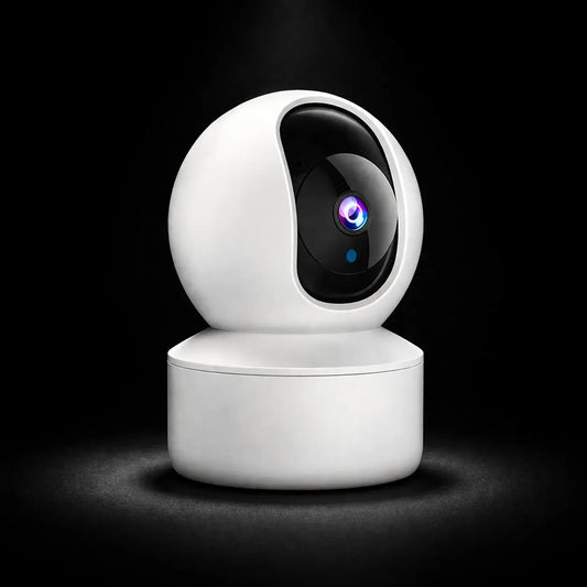 Caméra Surveillance Intérieure WiFi 360° Full HD — Vision Nocturne | Alertes Smartphone