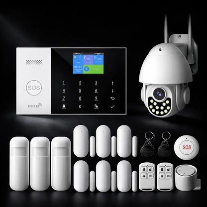 Kit alarme SENTINELLE-3 Expert, protection renforcée multi-pièces sans abonnement