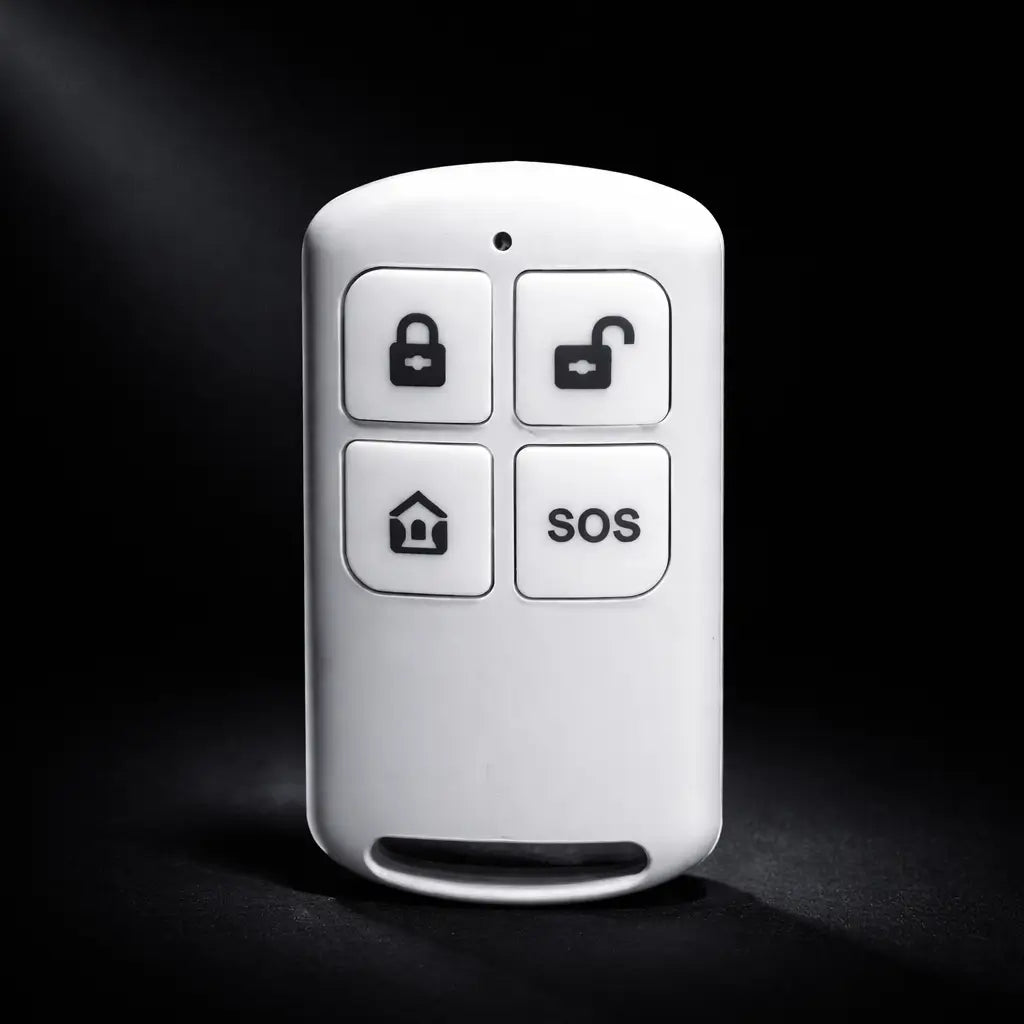 Télécommande Sans Fil 433MHz — Armer · Désarmer · SOS | Compatible SENTINELLE™