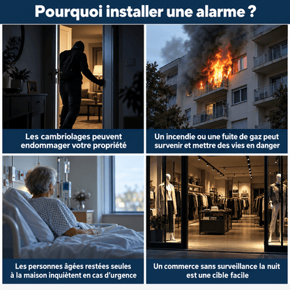 Sirène intérieure SilverProtect, pourquoi l'installer