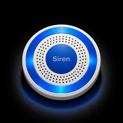 Sirène Intérieure Sans Fil 433MHz — 90dB | Batterie de Secours | Compatible SENTINELLE™
