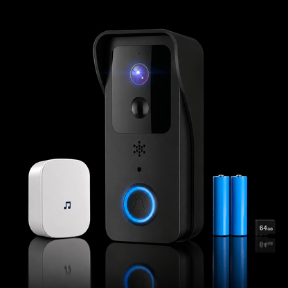 Sonnette Vidéo WiFi 1080P — Interphone Sans Fil