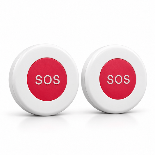 Bouton SOS Sans Fil 433 MHz Compatible Centrale d’Alarme