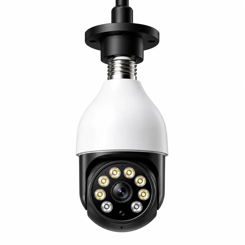 Caméra Ampoule E27 WiFi PTZ 3MP/5MP