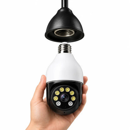 Caméra Ampoule E27 WiFi PTZ 3MP/5MP