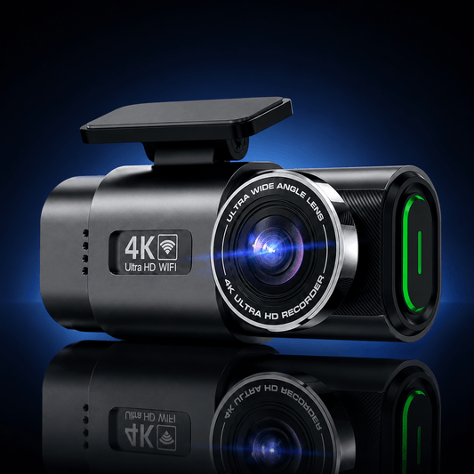 Caméra tableau de bord 4K UHD WiFi GPS SilverProtect