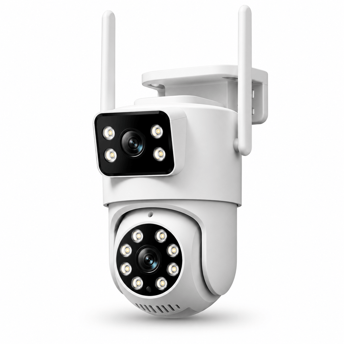 Caméra Extérieure WiFi PTZ Double Objectif