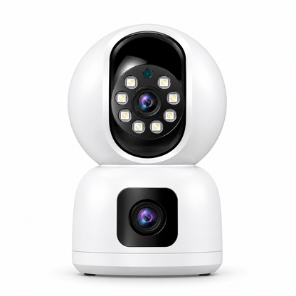 Caméra Intérieure WiFi PTZ 4K Double Objectif