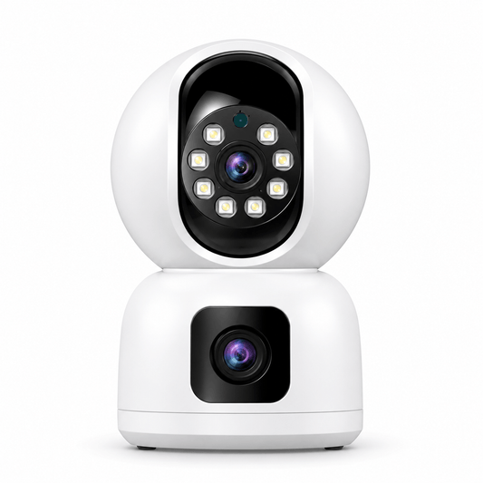 Caméra Intérieure WiFi PTZ 4K Double Objectif