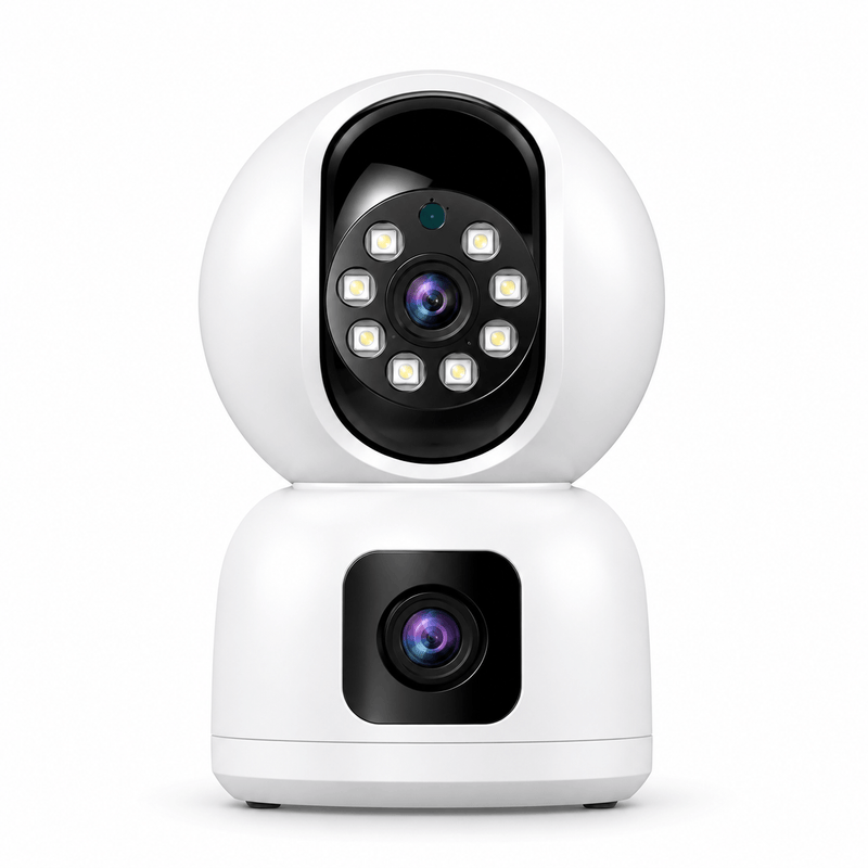Caméra Intérieure WiFi PTZ 4K Double Objectif