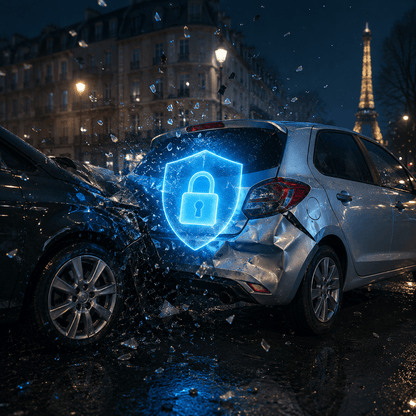 Caméra Embarquée 4K UHD — WiFi GPS Voiture