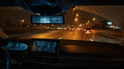 Miroir Caméra pour Voiture — Écran Tactile 2.5K GPS WiFi