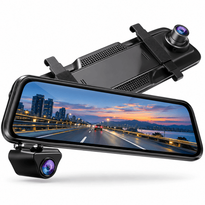 Miroir Caméra Voiture Écran 2.5K GPS