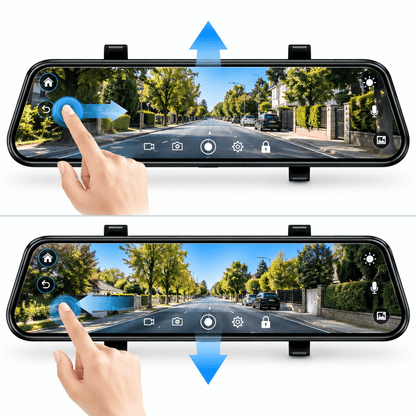 Miroir Caméra Voiture Écran 2.5K GPS