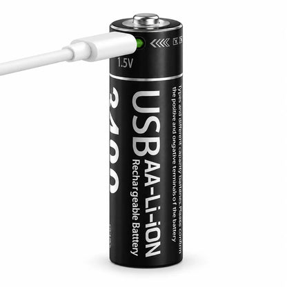 Piles Rechargeables USB-C AA/AAA