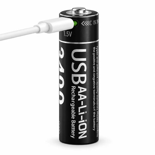 Piles Rechargeables USB-C AA/AAA