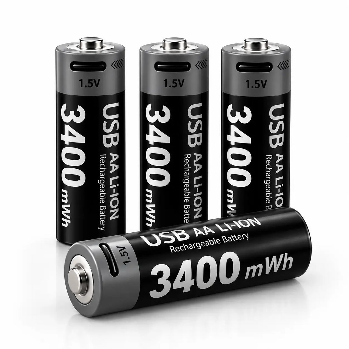 Piles Rechargeables USB-C AA/AAA