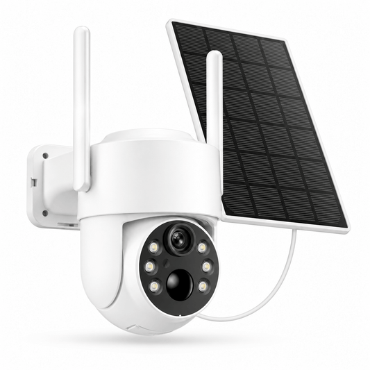 SENTINELLE™ Caméra Solaire PTZ 4MP WiFi Extérieure