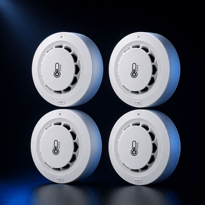 Détecteur de Fumée Connecté WiFi — Obligatoire par Loi | SENTINELLE-SMOKE™