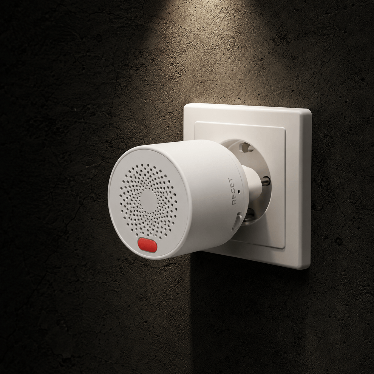 Détecteur de Gaz Connecté WiFi — Alarme Fuite Gaz Naturel & GPL