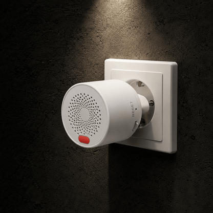 Détecteur de Gaz Connecté WiFi — Alarme Fuite Gaz Naturel & GPL