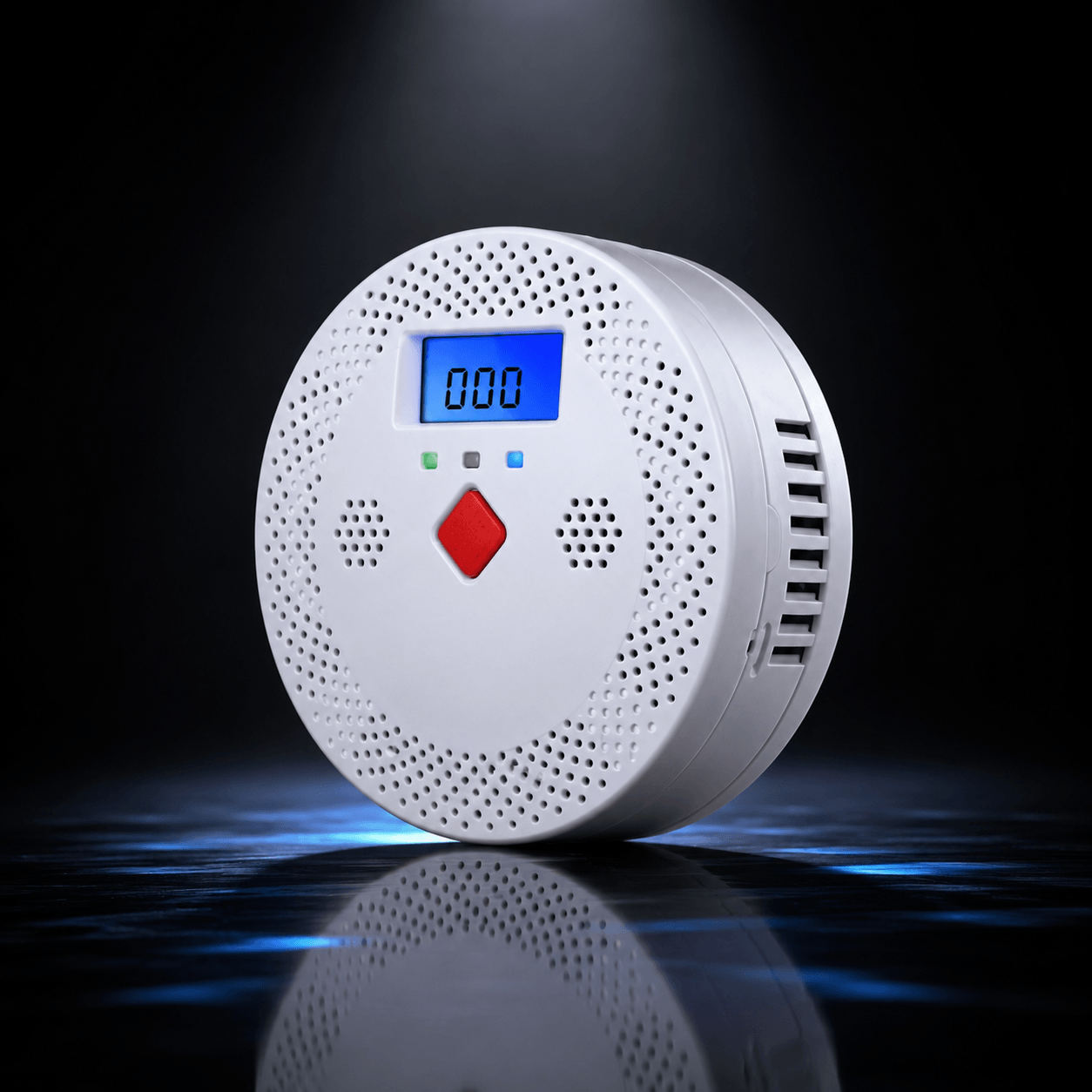 Détecteur de Monoxyde de Carbone Connecté WiFi — Alarme 85dB