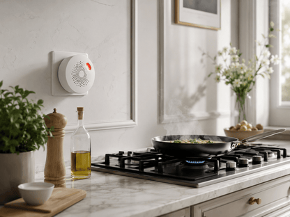 Détecteur de Gaz Connecté WiFi — Alarme Fuite Gaz Naturel & GPL