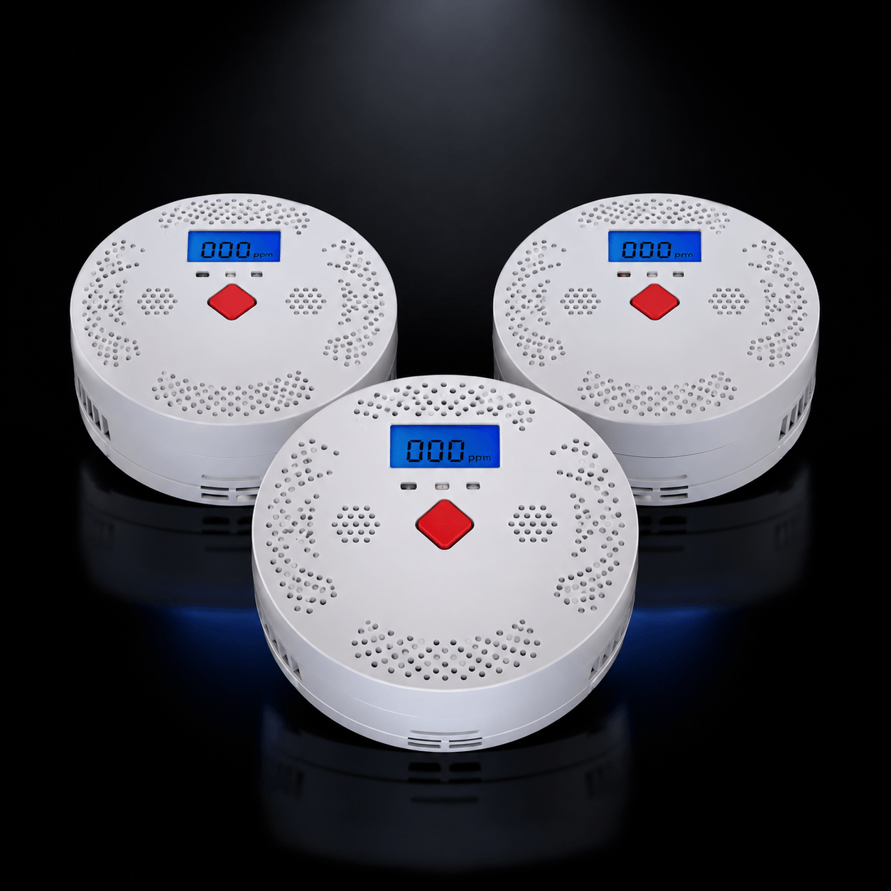 Détecteur de Monoxyde de Carbone Connecté WiFi — Alarme 85dB