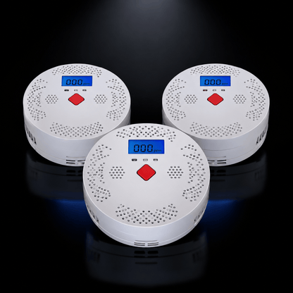 Détecteur de Monoxyde de Carbone Connecté WiFi — Alarme 85dB