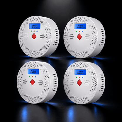 Détecteur de Monoxyde de Carbone Connecté WiFi — Alarme 85dB