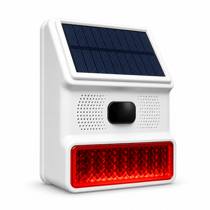 Sirène Solaire Extérieure 115 dB - 433 MHz